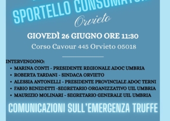 Taglio del nastro per il nuovo sportello Adoc a Orvieto