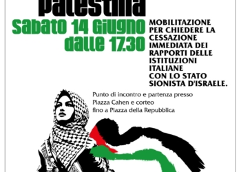 “Orvieto per la Palestina”. Manifestazione da Piazza Cahen a Piazza della Repubblica