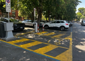 Entrata in funzione la nuova stazione di ricarica per auto elettriche in Piazza Cahen
