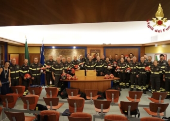 Vigili del Fuoco, concluso il corso per caposquadra