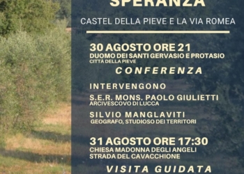 “Pellegrini di ieri e di oggi siulla via della Speranza. Castel della Pieve e la Via Romea”