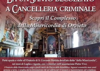 Da un Santo decollato a Cancelleria criminale: porte aperte al Complesso della Misericordia di Orvieto