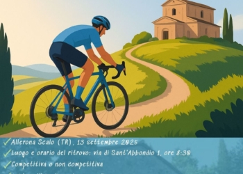 Alla festa di Allerona scalo torna la cronoscalata al Colle di Sant’Abbondio