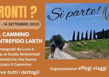 Il Cammino dell’intrepido Larth diventa un pacchetto turistico
