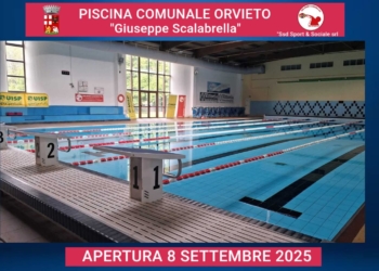 Da lunedì 8 settembre riapre la piscina comunale “Giuseppe Scalabrella”