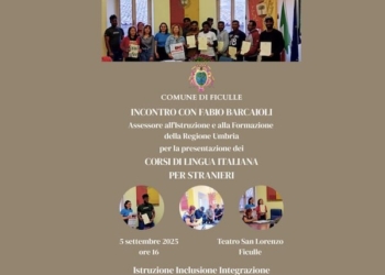 Al via i corsi gratuiti di lingua italiana per stranieri. Incontro con l’assessore Barcaioli