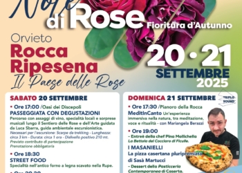 “Note di Rose – Fioritura d’Autunno” a Rocca Ripesena