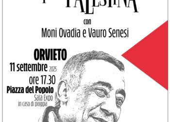 “Per Alì Rashid, per la Palestina” con Moni Ovadia e Vauro Senesi