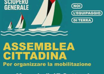 Uniti per Gaza: mobilitiamoci da Orvieto per difendere la Global Sumud Flotilla e fermare il genocidio