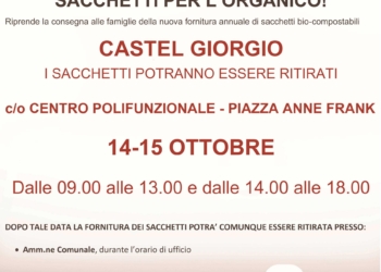 Nuova fornitura sacchetti per l’organico