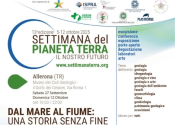Dal mare al fiume, una storia senza fine. Al via la XIII Settimana del Pianeta Terra 