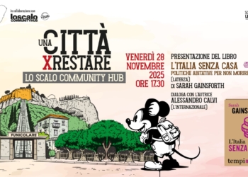 “Una Città Per Restare” ospita Sarah Gainsforth al Community Hub Lo Scalo