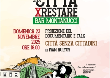 “Una città per restare”: proiezione del documentario “Città senza cittadini” alla presenza del regista