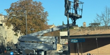 Todi, nuova luce su circonvallazione e mura urbiche