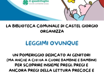 “Leggimim ovunque” alla biblioteca comunale
