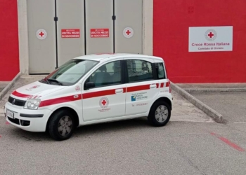 Nuovo mezzo Cri, cerimonia di consegna