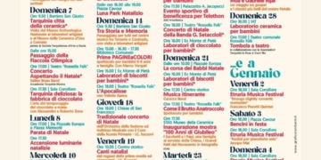 Tarquinia festeggia il Natale 2025, un mese di eventi tra cultura, arte, musica, spettacoli e tradizioni