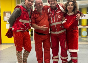 La Cri di Orvieto in visita ai reparti del Santa Maria della Stella