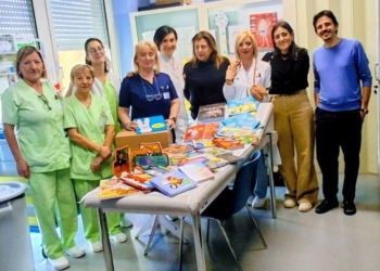 Donati oltre 1.500 libri alla Pediatria del Santa Maria della Stella grazie all’iniziativa solidale della libreria “Giunti al Punto”