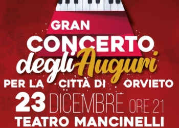 Al Teatro Mancinelli il “Gran concerto degli auguri per la città di Orvieto”