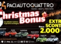 Da Paciautoquattro c’è il “Christmas Bonus 2024”: a Orvieto, Terni e Rieti arriva l’Extra Sconto di Natale