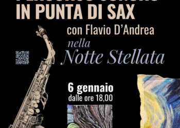 Percorso sonoro in punta di sax nella Notte Stellata con Flavio D’Andrea