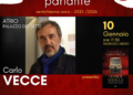 “Il libro parlante”: ultimo appuntamento con Carlo Vecce