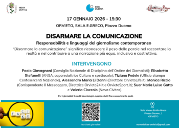 Nova Civitas incontro giornalisti crediti formativi deontologici 2026-2028