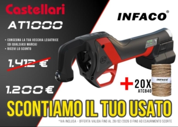“Rottama la tua vecchia legatrice: da Cerquitelli la nuova INFACO AT1000 a un prezzo speciale”