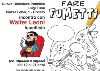 “Leggere, capire, fare fumetti”: incontro con il fumettista Walter Leoni alla biblioteca Fumi