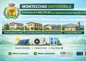Montecchio, oltre 900mila euro dal Ministero per l’efficientamento energetico delle scuole