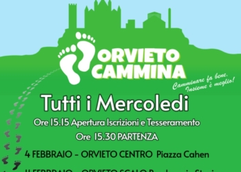Al via i nuovi appuntamenti di Febbraio 2026 con “Orvieto Cammina”