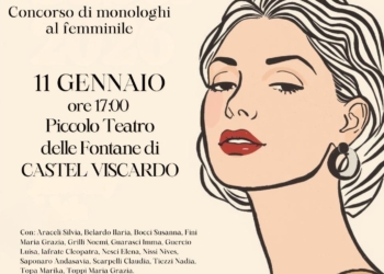 “Premio Sabel 2026”: , il Piccolo Teatro delle Fontane ospiterà “Un monologo al femminile”