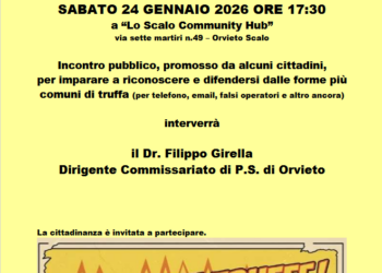 Orvieto Scalo contro le truffe: cittadini e Polizia insieme per la sicurezza