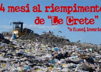 “44 mesi alla possibile saturazione della discarica Le Crete”