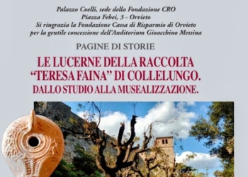 Orvieto celebra l’archeologia: le lucerne di Collelungo protagoniste a Palazzo Coelli