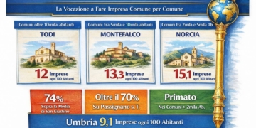 “Scettro dell’Imprenditorialità”: anche quest’anno va a Todi