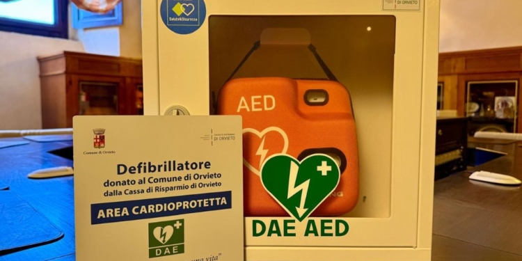 Orvieto Cardioprotetta, al via l’installazione dei defibrillatori