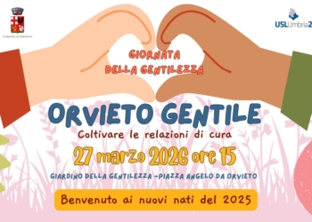 Orvieto Gentile, al Giardino della Gentilezza il benvenuto ai 93 nuovi nati del 2025