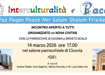 Incontro su Interculturalità e Pace