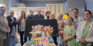 Pasqua al “Santa Maria della Stella”: il dolce dono della Fondazione Cro per i bambini della Pediatria