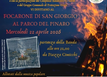 Tutto pronto per il Focarone di San Giorgio