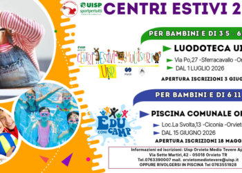 Tornano i centri estivi Uisp Orvieto – Ssd Sport e Sociale tra sport, piscina e divertimento educativo