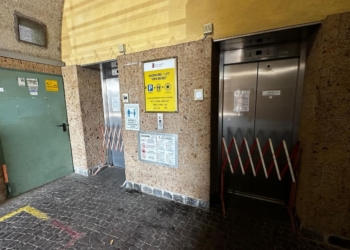 Temporaneamente fuori servizio per un guasto gli ascensori del parcheggio di Foro Boario