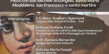 Cerimonia presentazione restauro della pala d’altare attribuita a Pietro Paolo Sensini