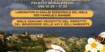 Lubriano si tinge d’oro: al via la I° Mostra Mercato “Miele della Tuscia”