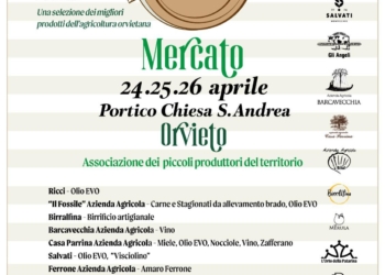 Taglio del nastro per il mercato delle Eccellenze agricole orvietane