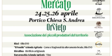 Taglio del nastro per il mercato delle Eccellenze agricole orvietane