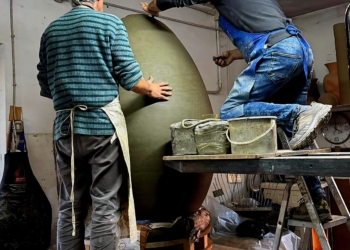Ecco l’Uovo di Pasqua in ceramica più grande del mondo