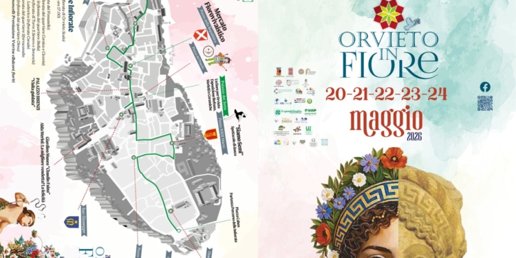 Si inaugura Orvieto in Fiore 2026. Conferme eccellenti e interessanti novità per un’esperienza sempre più immersiva tra fiori, storia e tradizione